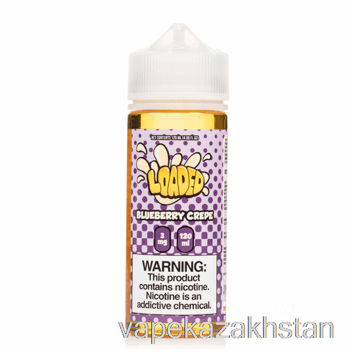 Vape Kazakhstan Blueberry Crepe - Loaded E-Liquid - Ruthless Vapors - 120mL 0mg